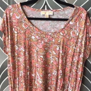 Micheal Kors retro inspired floral like pattern